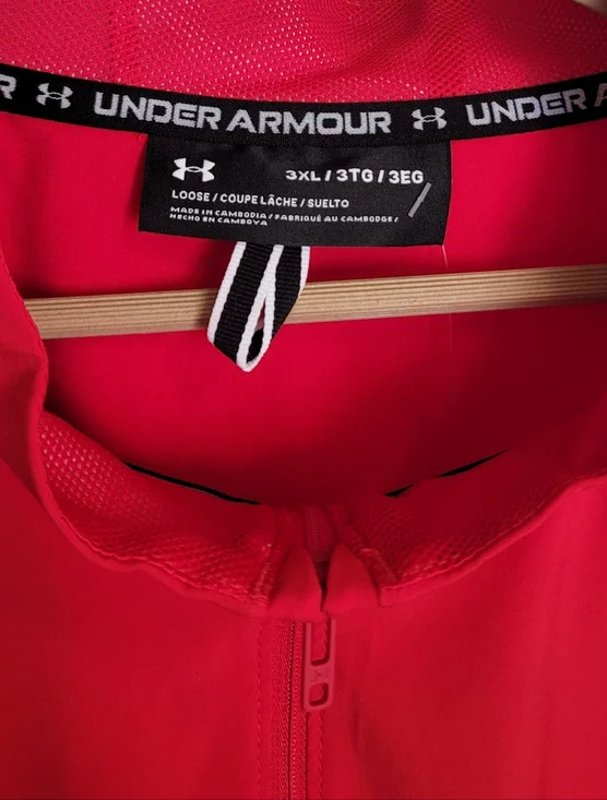 🆕️Under Armour UA Motivate 2.0 Long Sleeve Water Resistant Popover Shirt - Picture 4 of 12